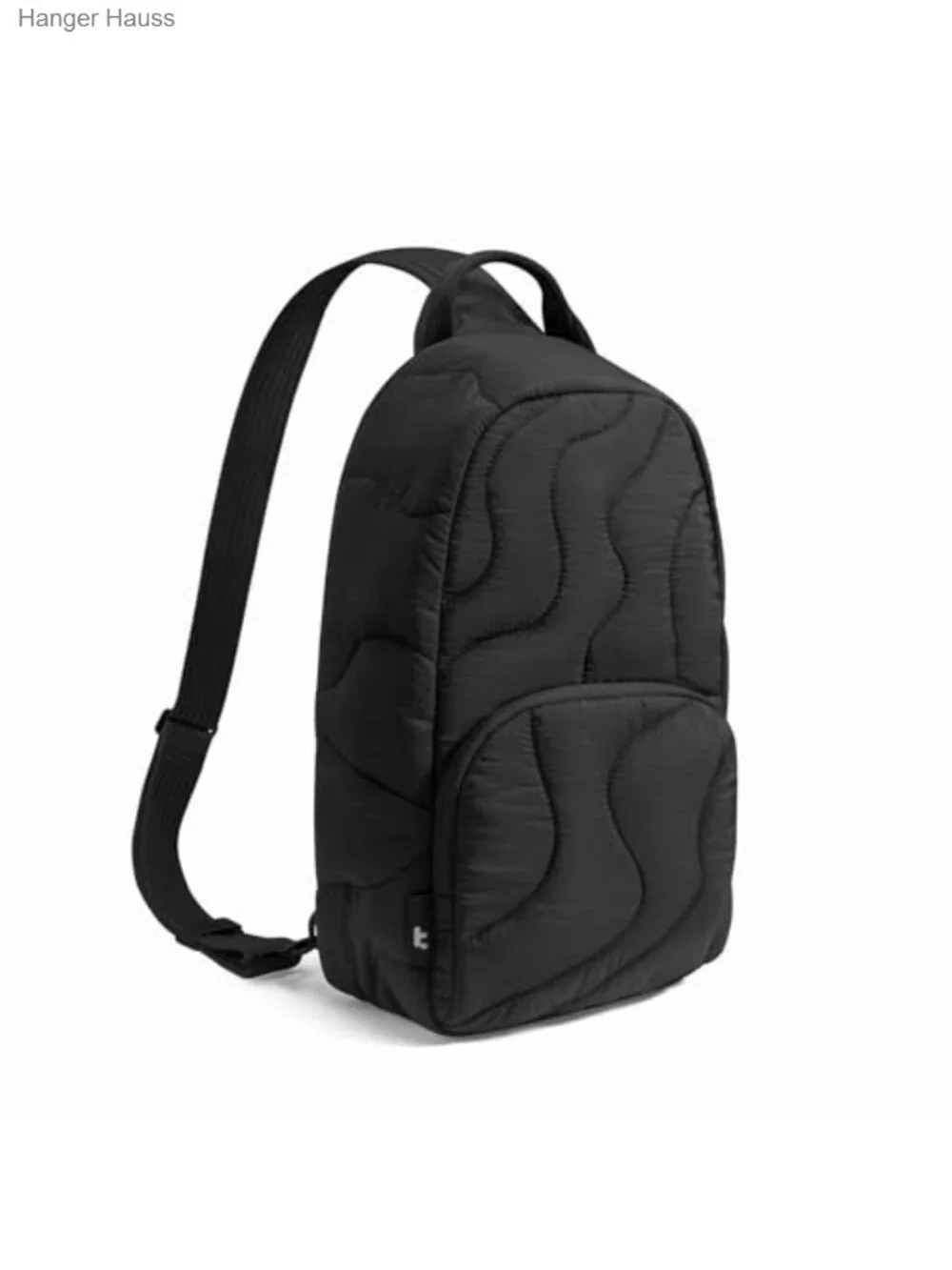 Quilted Puffy Sling Backpack 10L Tech Organizer Laptop iPad